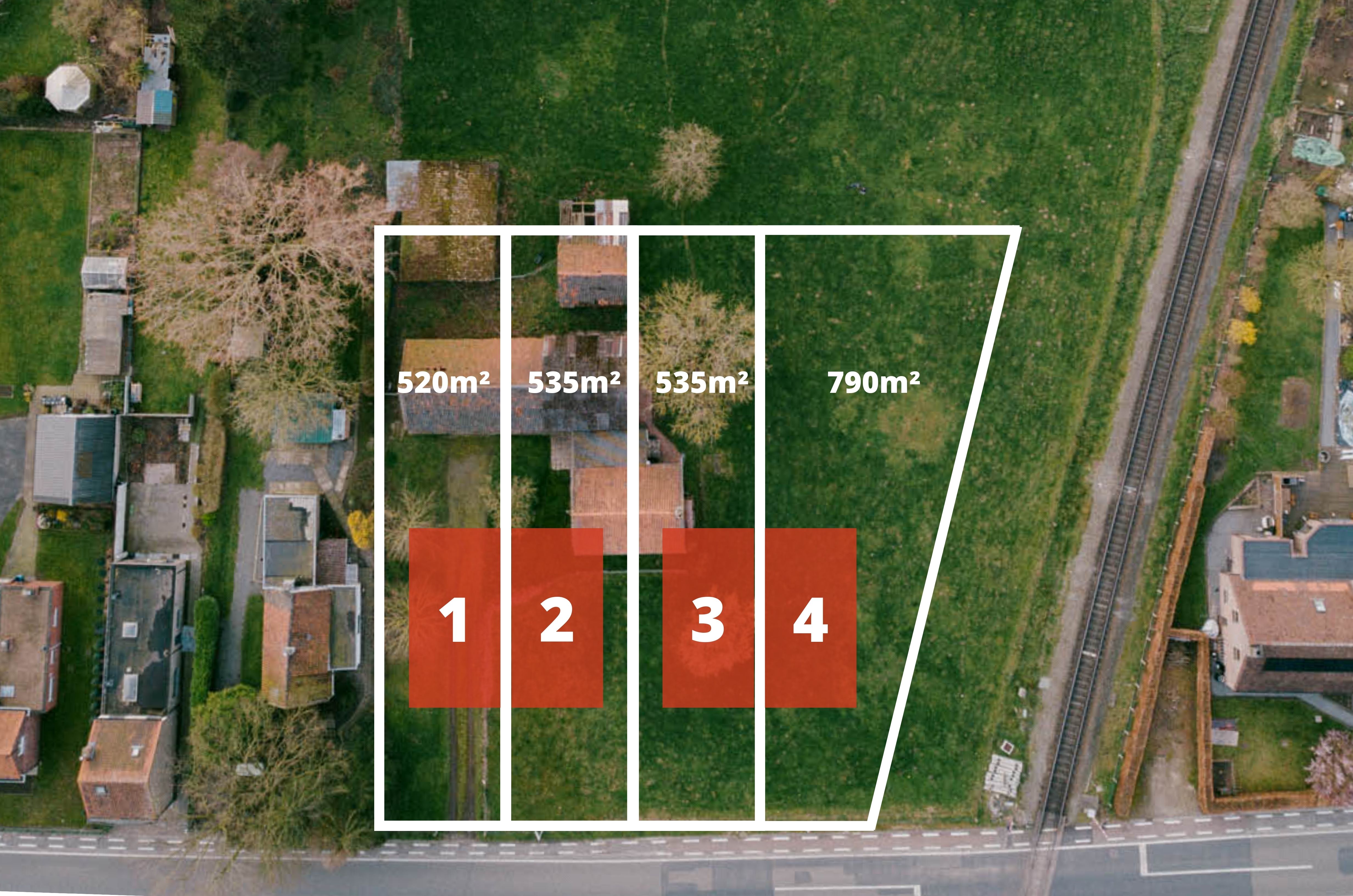 Projectgrond voor 4 woningen, verkocht in Lievegem